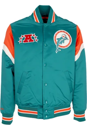 Mitchell & Ness Blouson Bomber Homme Nfl Heavyweight Satin Jacket Miadol