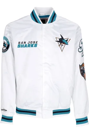 Mitchell & Ness Bomber Jacket Nhl Hometown Lw Satin Jacket Sajsha Homme