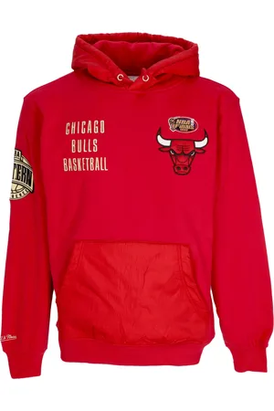 Mitchell & Ness Sweat a capuche pour homme Nba Team Og 2.0 en polaire avec logo vintage Chibul couleurs originales de l