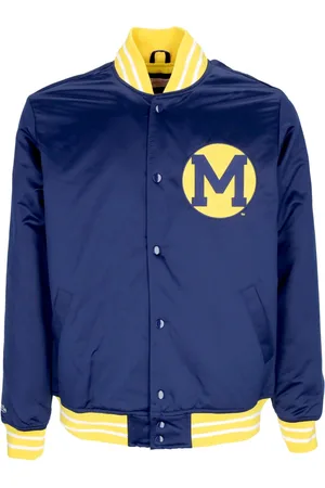 Mitchell & Ness Veste Bomber Homme NCAA Heavyweight Satin Jacket Micwol