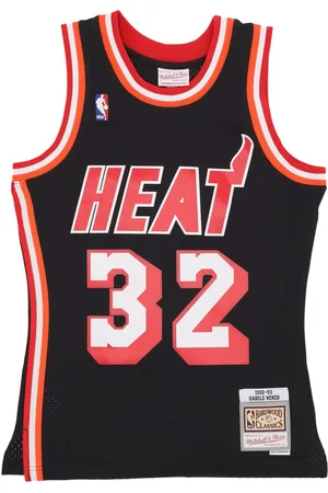 Mitchell & Ness Debardeur de basket-ball pour hommes, maillot fonce Nba 1992 No 32 Harold Miner Miahea, couleurs originales de l