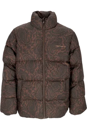 Carhartt Springfield Jacket Doudoune Homme Imprime Paisley/buckeye/noir