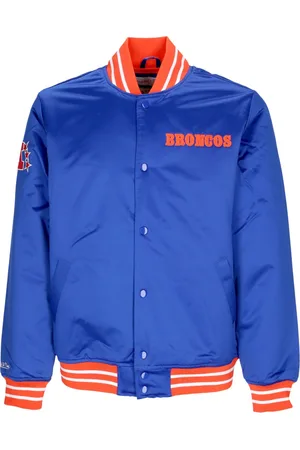 Mitchell & Ness Veste Bomber Homme Nfl Heavyweight Satin Jacket Denbro