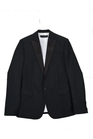 Dsquared2 2 Veste Blazer Noire pour Homme Coton Mod.S71BN0462S36606090