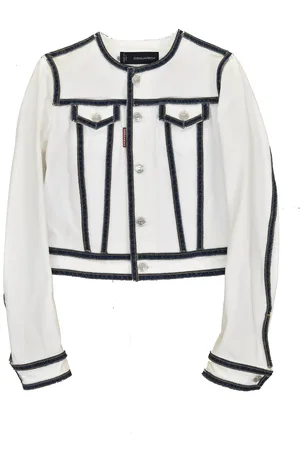 Dsquared2 Veste en jean blanc 2 pour femme Mod.S72AM0303S40408010