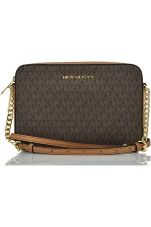 Michael Kors Jet Set Item Sac Marron Femme Cuir Saffiano Mod.