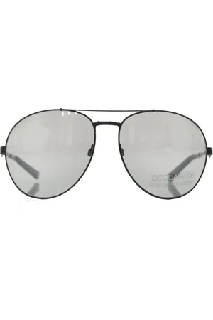 Dsquared2 Lunettes de soleil noires 2 pour hommes Mod.