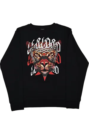MARCELO BURLON Sweatshirt Crewneck Noir Homme Coton Mod.CMBA009S170680621088