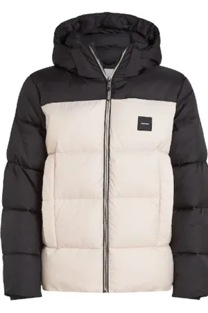 Calvin Klein VESTE matelassee a capuche et blocs de couleurs