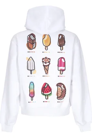 DOLLY NOIRE Sweat a capuche Mambo Mix blanc pour hommes
