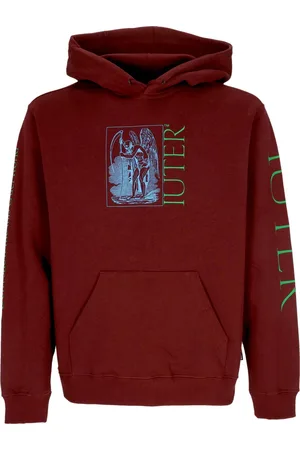 IUTER Sweat a capuche Cruel World pour hommes, bordeaux