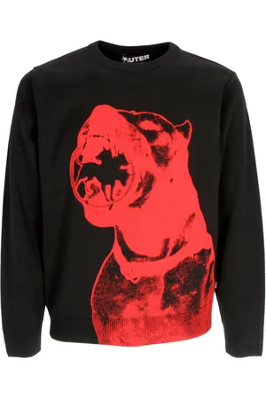 IUTER Dogo Breed Pull tricote pour homme X Club Dogo Noir