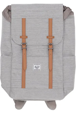 Herschel Sac a dos Retreat unisexe gris clair Crosshatch