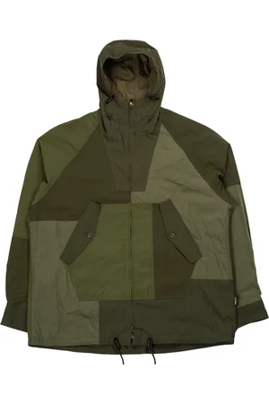 Comme des Garçons Parka Patchwork pour Homme en Kaki