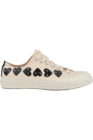 Comme des Garçons Comme Des Garçons PLAY x Converse - Big Heart Chuck Taylor 70 - Baskets basses - Blanc