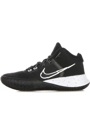 Nike Chaussure haute Kyrie Flytrap 4 pour hommes, noir/blanc/argent metallique