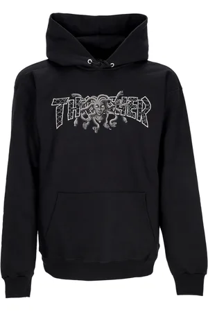Thrasher Sweat a capuche Medusa pour hommes noir