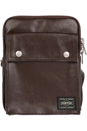 PORTER-YOSHIDA & CO Sac a bandouliere vertical Free Style en marron