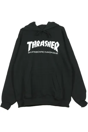 Thrasher Sweat Homme Skatemag Hood Noir/blanc