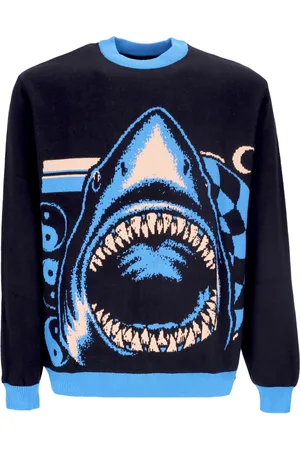 Santa Cruz Shark Trip Knit Crew Pull Homme
