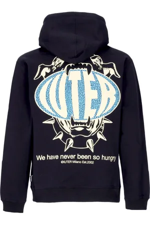 IUTER Sweat a capuche Hungry pour hommes noir