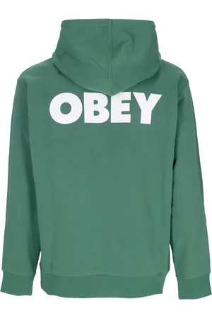 Obey Sweat a capuche leger pour hommes Bold Hood Premium French Terry Feuille de palmier