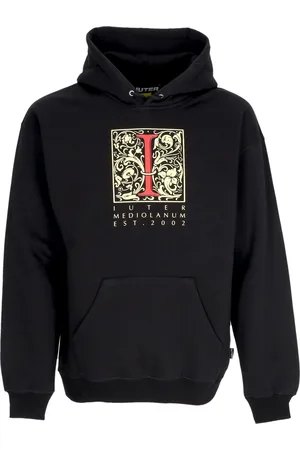 IUTER Sweat a capuche Mediolanum noir pour hommes