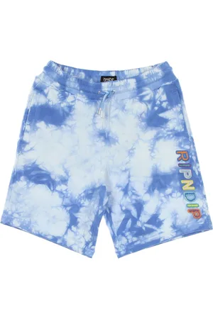 Rip N Dip Short de survetement pour hommes Prisma Sweatshorts Blue Lightning Wash