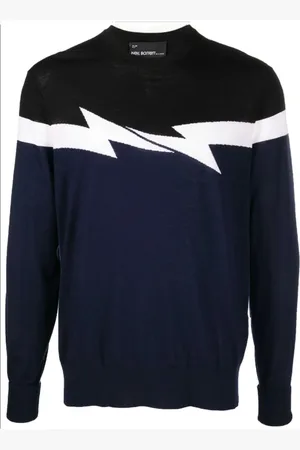 Neil Barrett Maillots Noir/bleu