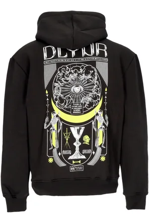 DOLLY NOIRE Sweat a capuche Holy Graal pour hommes, noir