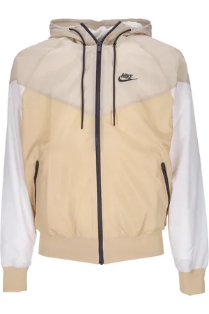 Nike Coupe-Vent Homme Sportswear Tisse Double Windrunner Veste A Capuche Blanc Onyx/sanddrift/blanc/medium Ash