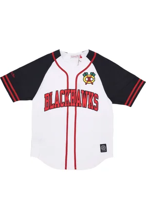Mitchell & Ness Maillot boutonne sur le devant pour homme, jour d