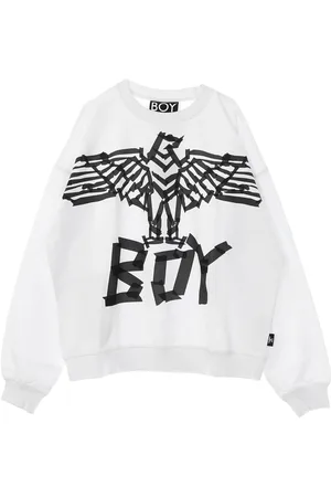 Boy London Tape Eagle Sweat Sweat-shirt a col rond pour hommes