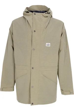 Element Trekka Jacket Veste Longue Homme Vintage Kaki