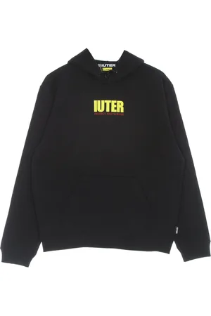 IUTER Sweat a capuche leger pour homme Stay Alive Hoodie Noir