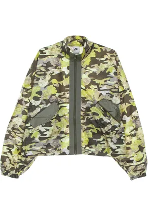 Nike Veste tissee Aop femme Cargo kaki/armee claire/noir