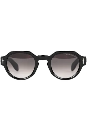Cutler and Gross Lunettes de soleil rondes The Great Frog Lucky Diamond