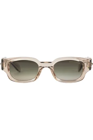 Cutler and Gross Lunettes de soleil carrees The Great Frog Soaring Eagle en cristal sable