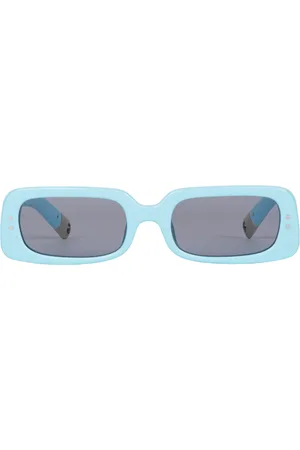 Jacquemus Lunettes de soleil bleu clair en bleu clair