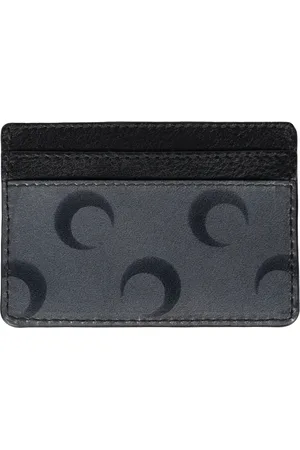Marine Serre Porte-cartes Lune en gris