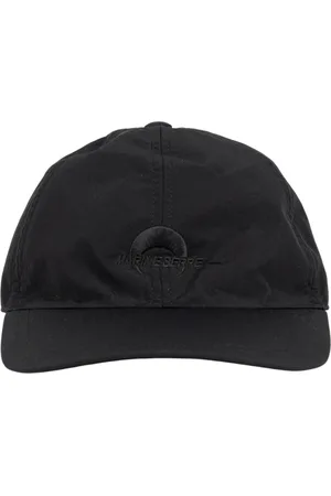 Marine Serre Casquette de baseball MS Sport en nylon noir