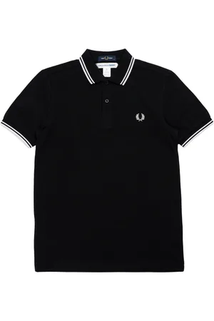 Comme des Garçons Polo CDG x Fred Perry en noir