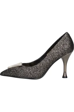 Emanuélle vee Chaussures a talons dorees