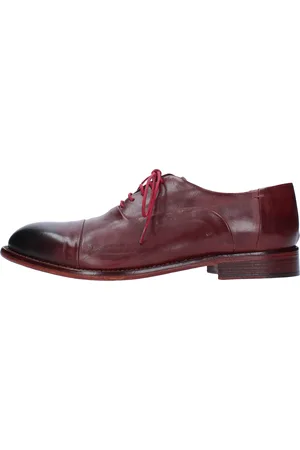 JP/DAVID Chaussures plates bordeaux