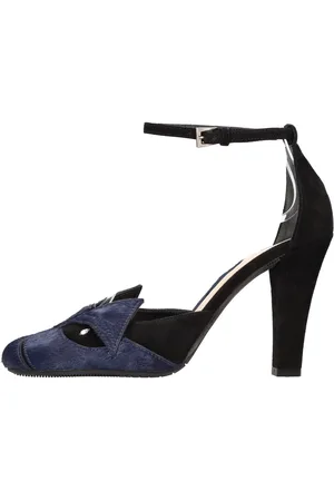 DOVE NUOTANO GLI SQUALI WHERE SHARKS SWIM - Chaussures a talons bleues