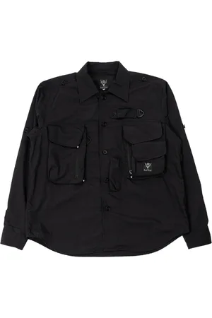 SOUTH2 WEST8 Chemise a truite Tenkara en noir