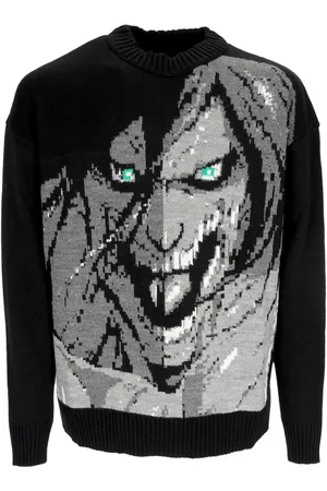 DOLLY NOIRE Pull Attack Titan Pull pour hommes