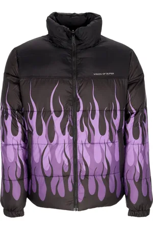 Vision Of Super Puffy Jacket Doudoune Homme Noir/Violet