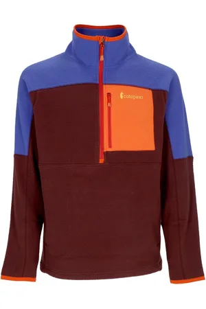 COTOPAXI Veste Violet Bleu Homme Demi-zip Veste polaire