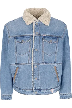 Guess Veste en jean pour hommes Go Vintage Denim Jacket